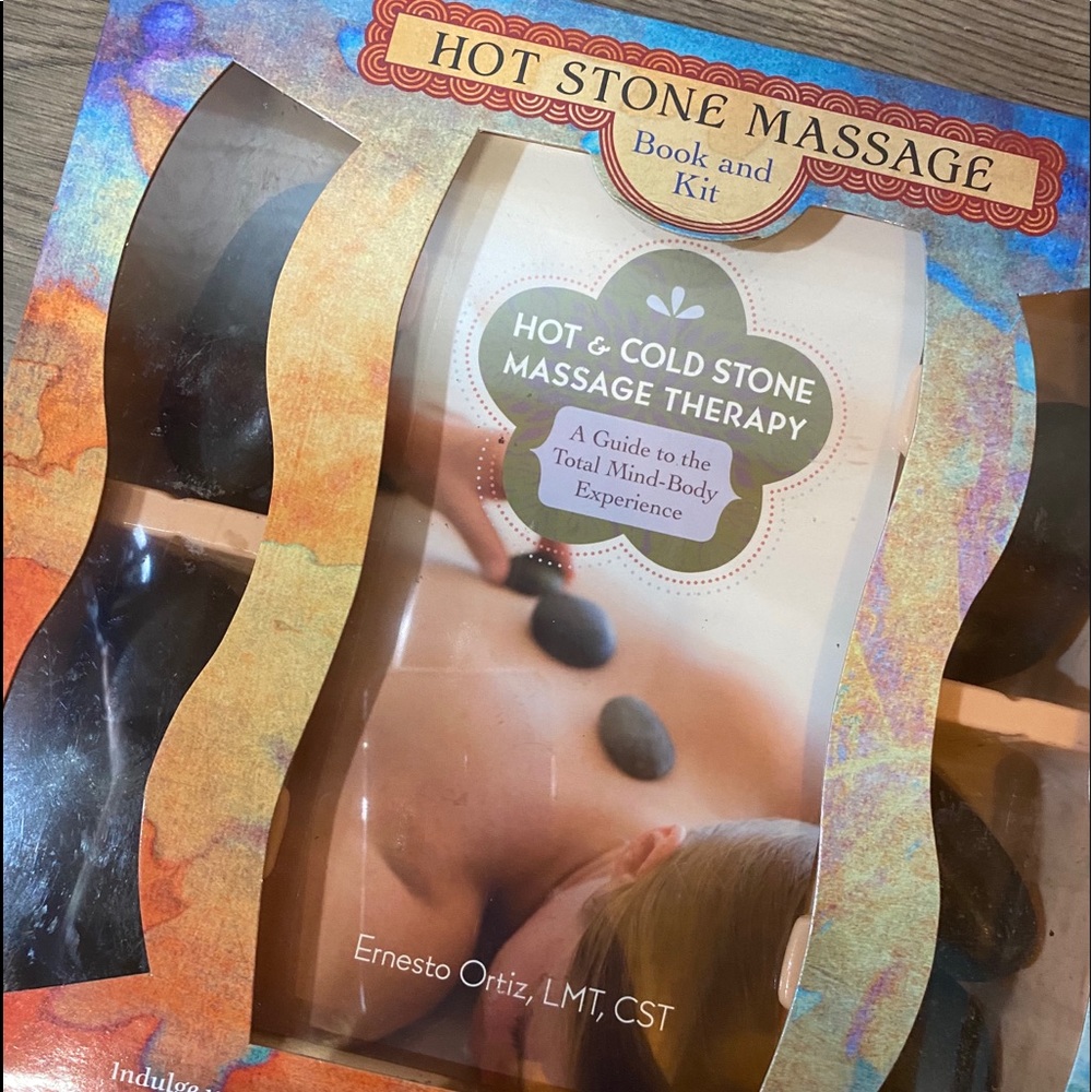 Hot/cold stone massage kit BNIB